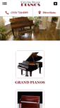 Mobile Screenshot of centerstagepianos.com